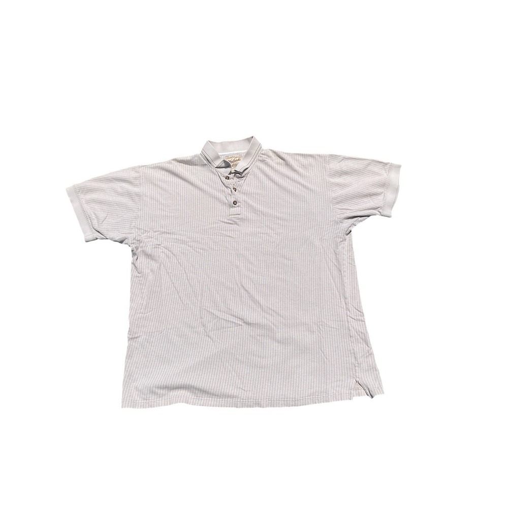 Vintage‎ 90s Woolrich Mens 2X XXL Heavyweight Cotton Knit Houndstooth Golf Polo